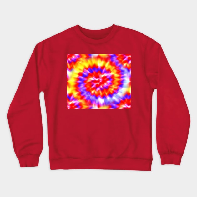 Tie Dye Crewneck Sweatshirt by DragonTees